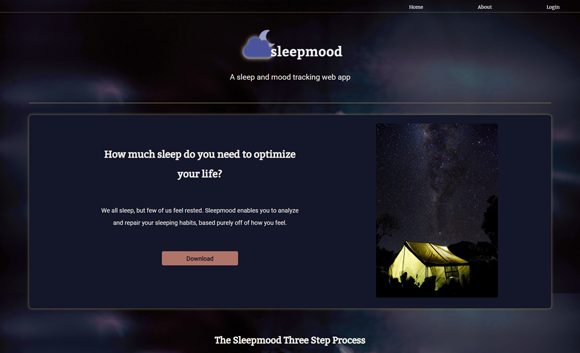 sleepmood app market page